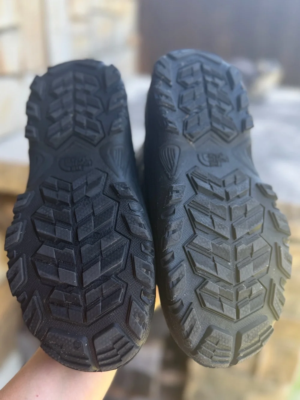 The North Face Kids' Black Winter Snow Boots Sz-4.   N